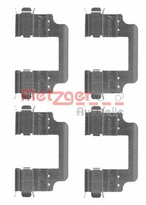 Zestaw akcesoriów montażowych  klocków hamulcowych METZGER 109-1728