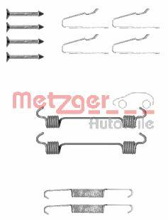 Zestaw montażowy szczęk hamulcowych METZGER 105-0808