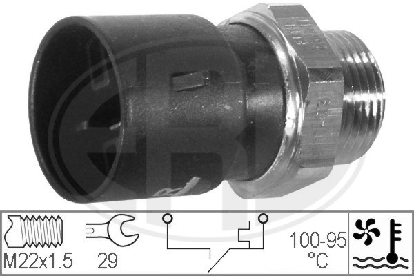 Włącznik wentylatora ERA 330298