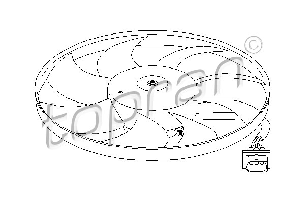 Wentylator TOPRAN 110 765
