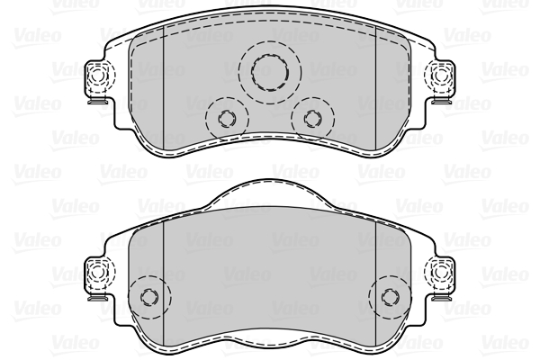 Klocki hamulcowe VALEO 302341