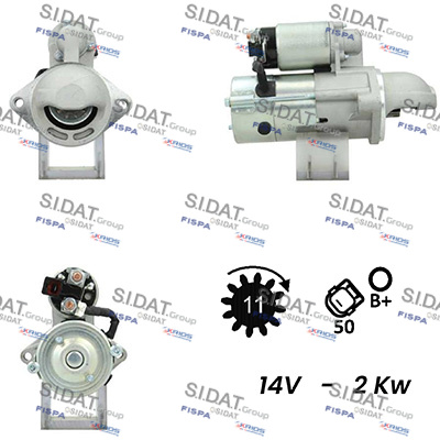 Rozrusznik SIDAT S12HY0214A2