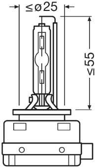 Żarówka OSRAM 66140CBN