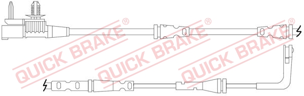 Czujnik zużycia klocków QUICK BRAKE WS 0425 A