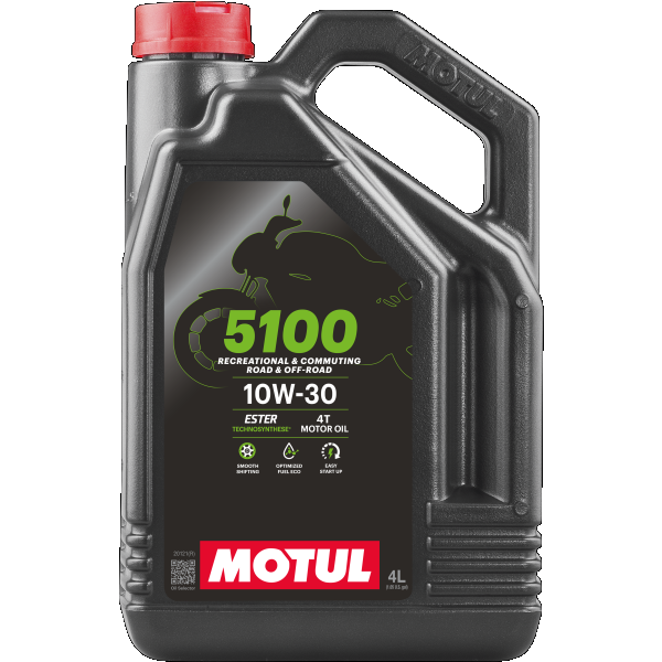 Olej silnikowy MOTUL 10W30 5100 4T 4L