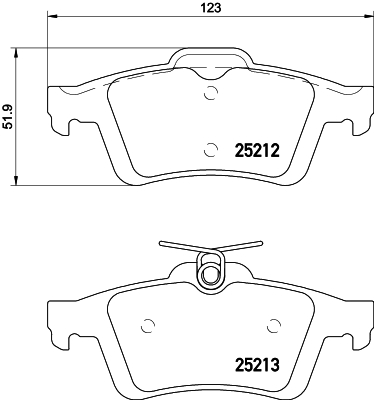 Klocki hamulcowe HELLA 8DB 355 015-761