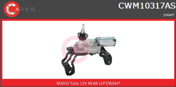 Silnik wycieraczek CASCO CWM10317AS