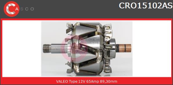 Wirnik alternatora CASCO CRO15102AS