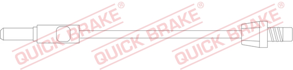 Czujnik zużycia klocków QUICK BRAKE WS 0215 A