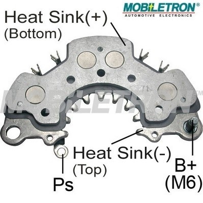 Mostek prostowniczy alternatora MOBILETRON RH-77