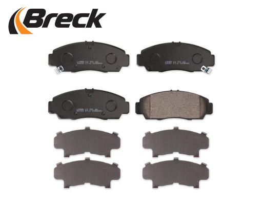 Klocki hamulcowe BRECK 23729 00 701 00
