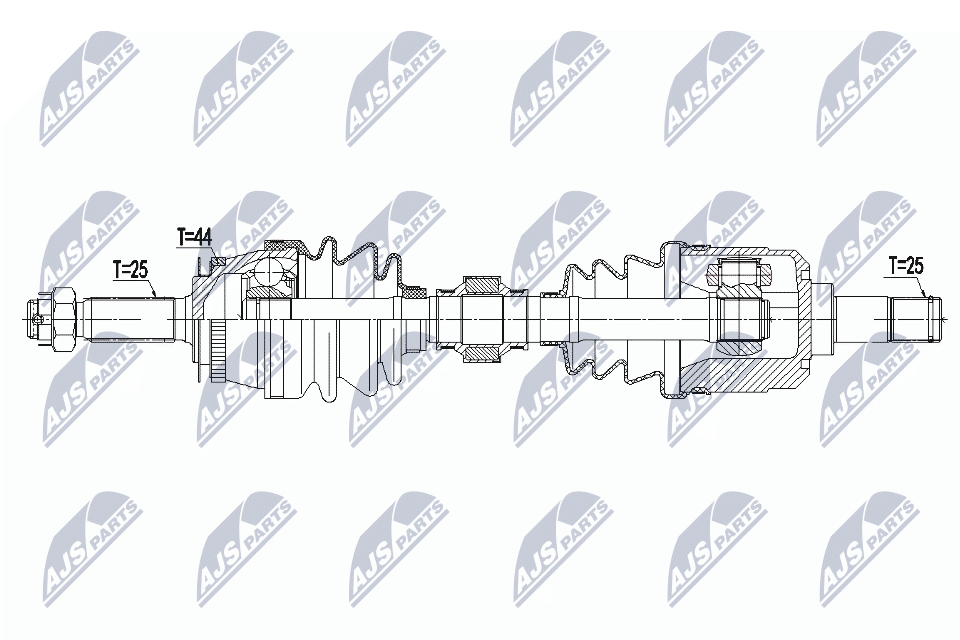 Wał napędowy NTY NPW-HY-591