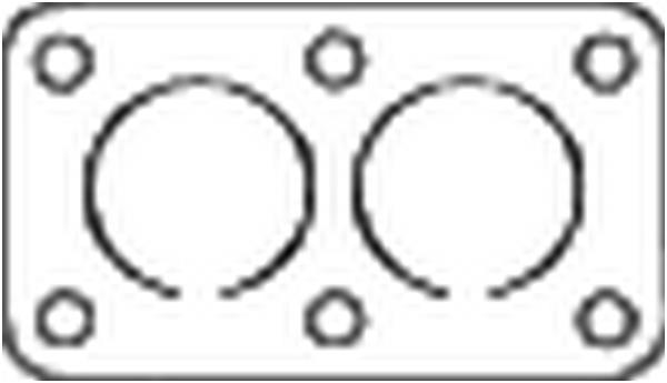 Uszczelka układu wydechowego BOSAL 256-649