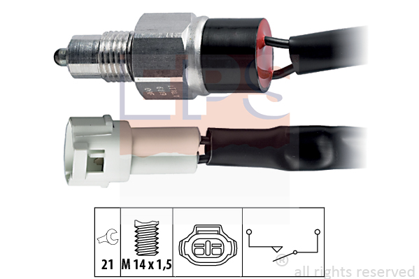 Włącznik świateł cofania EPS 1.860.119