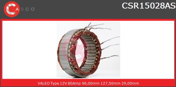 Stojan alternatora CASCO CSR15028AS