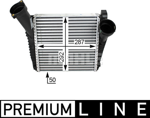 Chłodnica powietrza intercooler MAHLE CI 77 000P