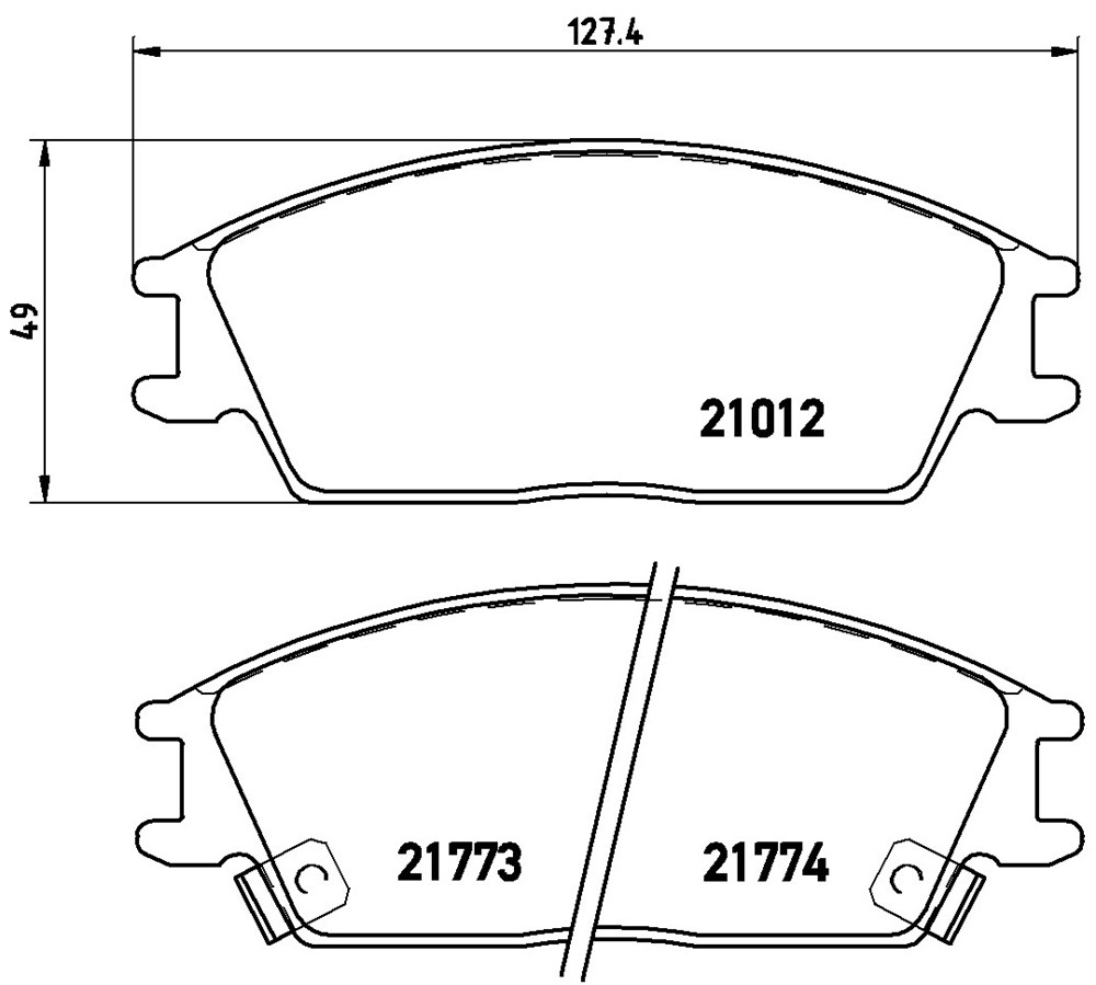 Klocki hamulcowe BREMBO P 30 024