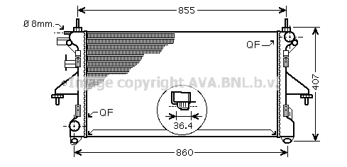 Chłodnica AVA QUALITY COOLING PEA2304