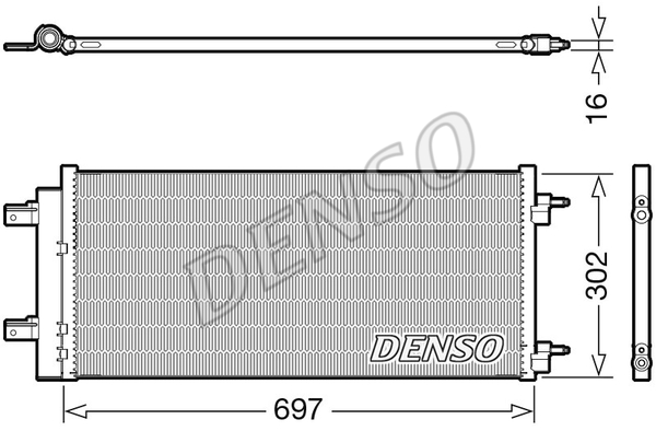 Skraplacz klimatyzacji DENSO DCN20044
