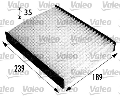 Filtr kabinowy VALEO 698694