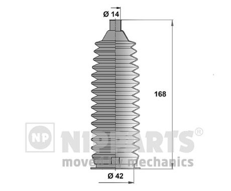 Osłona drążka kierowniczego NIPPARTS N2848006