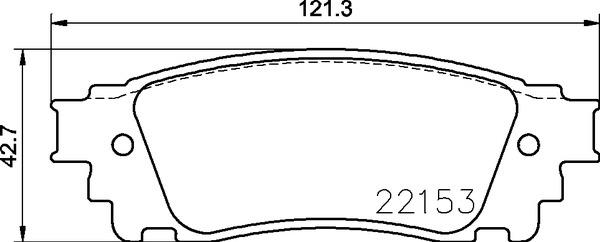 Klocki hamulcowe BREMBO P 83 166