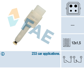 Włącznik świateł STOP FAE 24565
