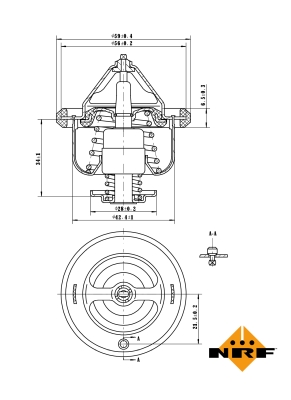 Termostat NRF 725108