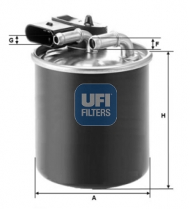 Filtr paliwa UFI 24.150.00
