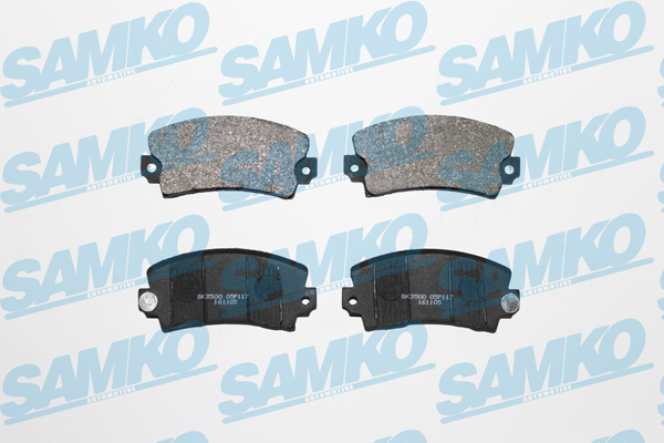 Klocki hamulcowe SAMKO 5SP117