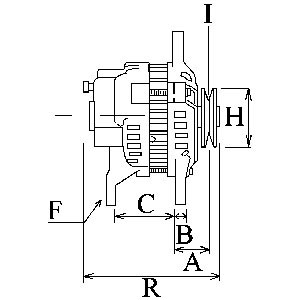 Alternator HC-CARGO 116722