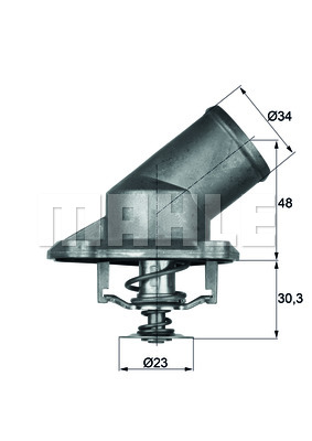 Termostat BEHR TI 224 92