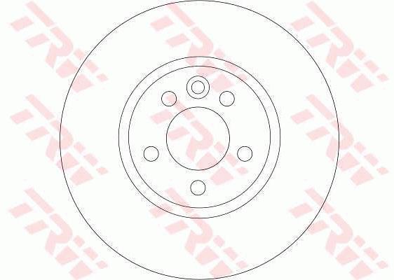Tarcza hamulcowa TRW DF4203
