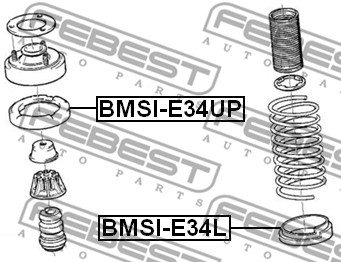 Sprężyna talerzowa FEBEST BMSI-E34UP