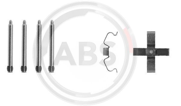 Zestaw akcesoriów montażowych  klocków hamulcowych A.B.S. 1266Q