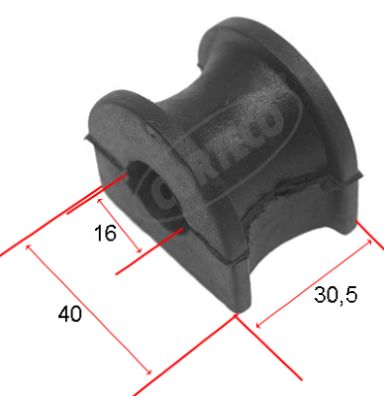 Guma stabilizatora CORTECO 21652984
