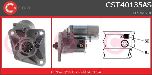 Rozrusznik CASCO CST40135AS