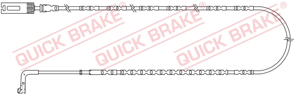 Czujnik zużycia klocków QUICK BRAKE WS 0247 B
