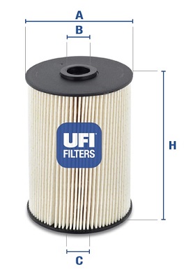 Filtr paliwa UFI 26.021.00