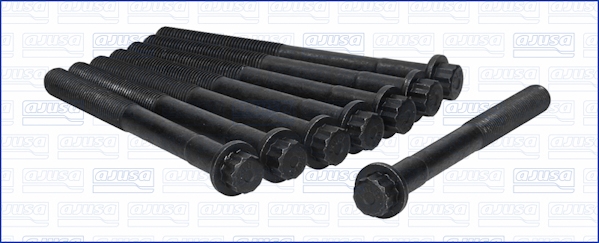 Zestaw śrub głowicy cylindrów AJUSA 81047000