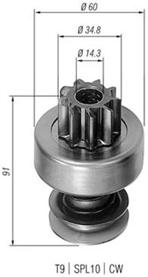 Bendiks rozrusznika MAGNETI MARELLI 940113020204