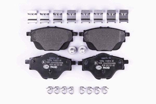 Klocki hamulcowe HELLA 8DB 355 021-001
