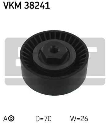 Rolka napinacza paska osprzętu SKF VKM 38241