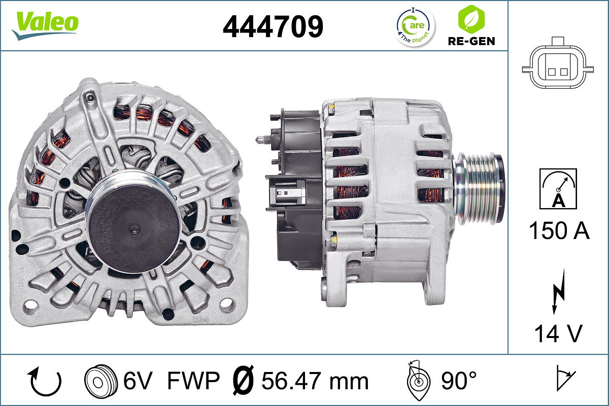 Alternator VALEO 444709