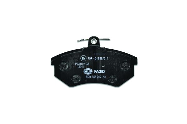 Klocki hamulcowe HELLA PAGID 8DB 355 017-701