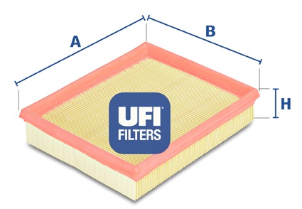 Filtr powietrza UFI 30.117.00