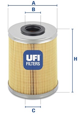 Filtr paliwa UFI 26.687.00