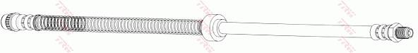 Przewód hamulcowy elastyczny TRW PHB369