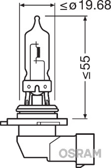 Żarówka OSRAM 9005