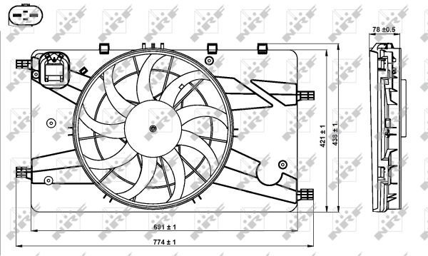 Wentylator NRF 47757